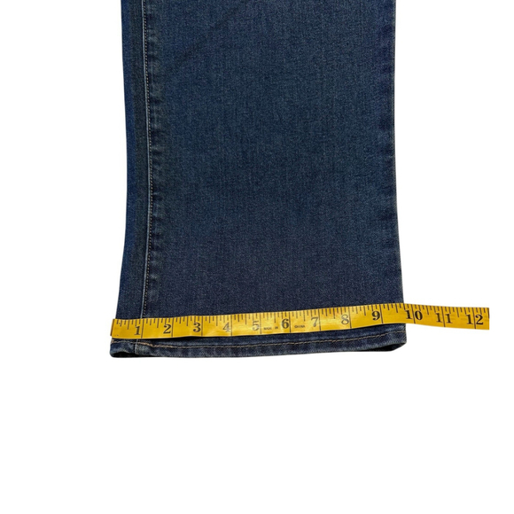 Seven7 Jeans High Rise Loose Straight Womens 16 Blue Distressed Denim NWT NEW - Picture 15 of 16